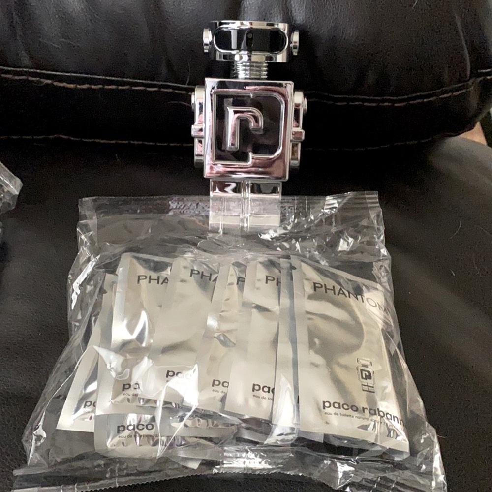 Phantom Paco Rabanne 1.5ML samplers 12 total! 18ML total! new in pkg ready to go